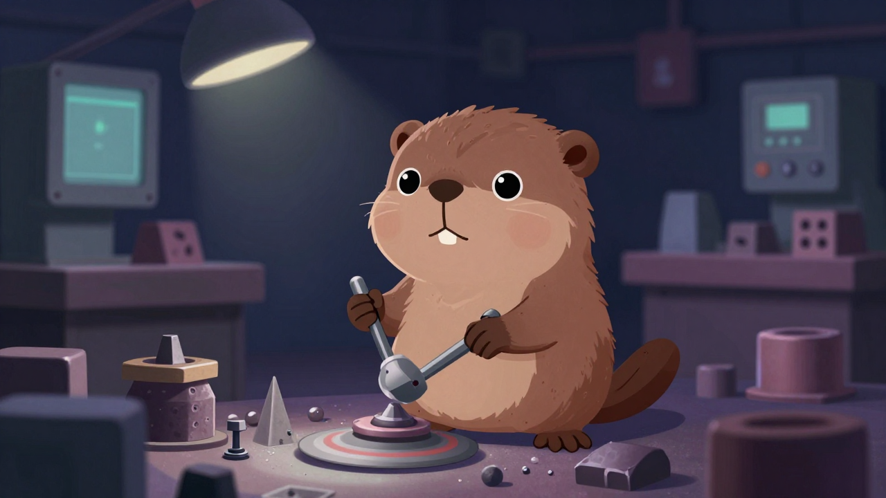 주물사상원 직업 종사자가 업무를 수행하는 모습