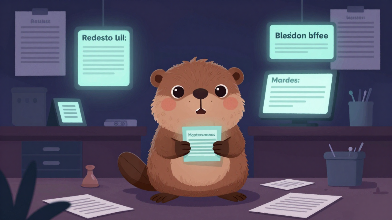 주택임대관리사 직업 종사자가 업무를 수행하는 모습