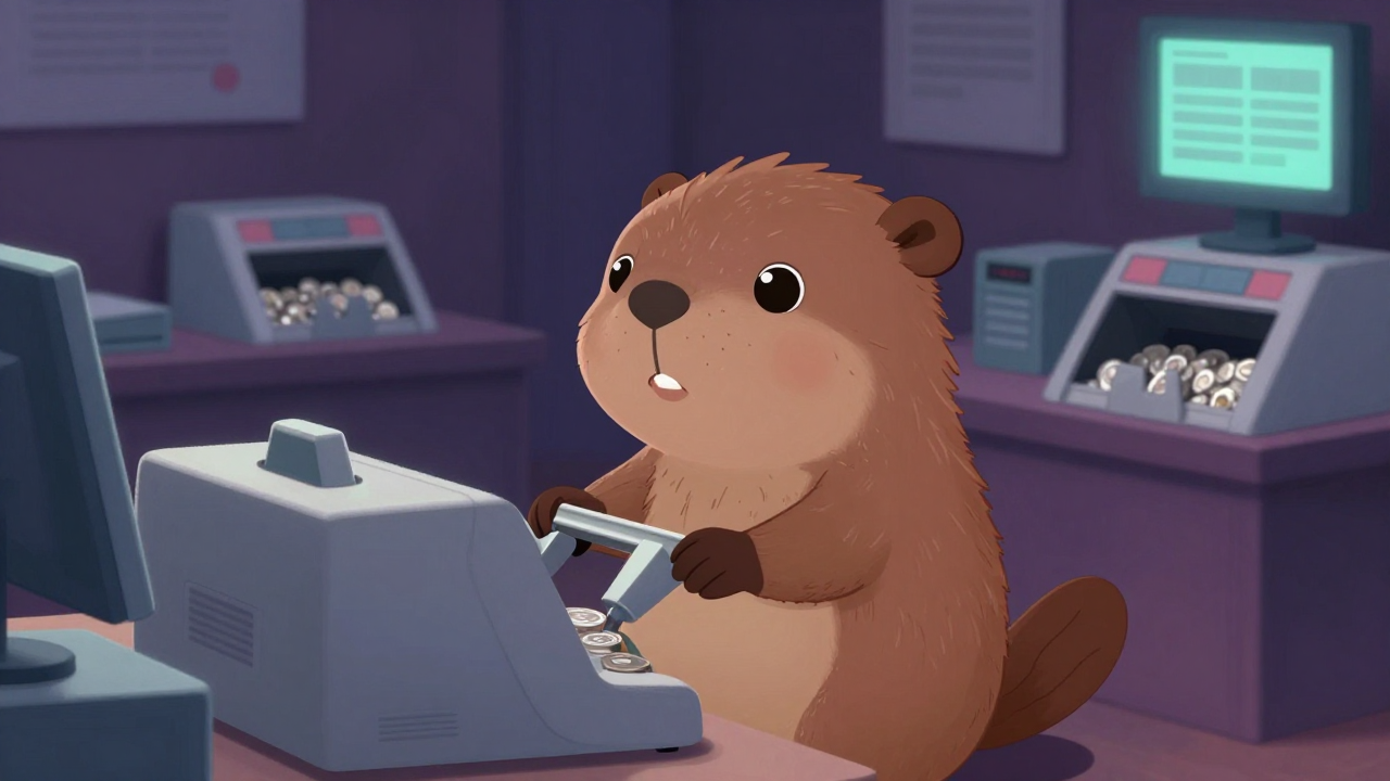 주화계수기조작원