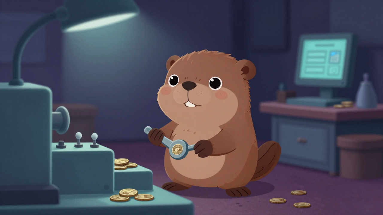 주화제조반장 직업 종사자가 업무를 수행하는 모습