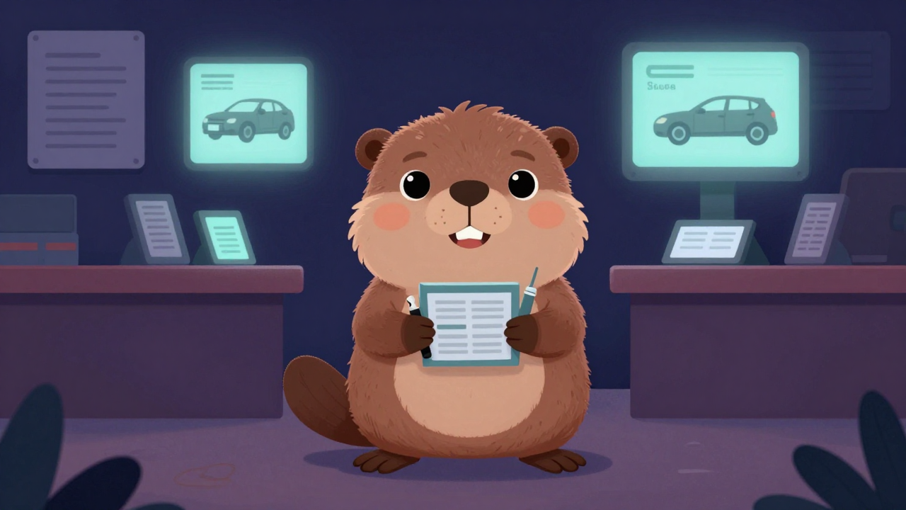 중고자동차영업원