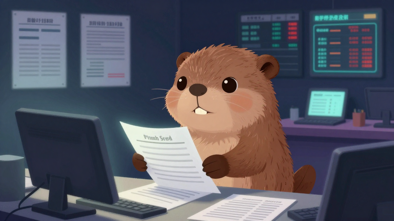 증권거래소관리자 직업 종사자가 업무를 수행하는 모습