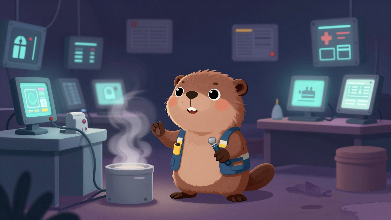 증해반장 직업 종사자가 업무를 수행하는 모습