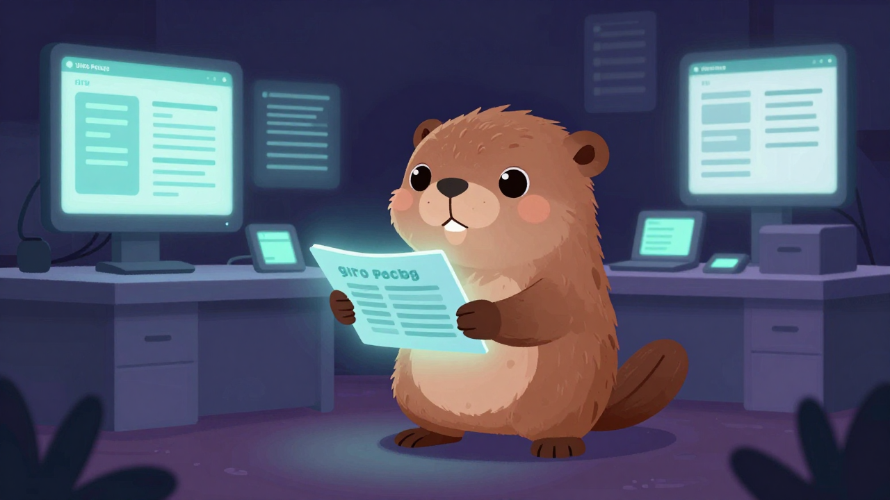 지로제도기획원 직업 종사자가 업무를 수행하는 모습