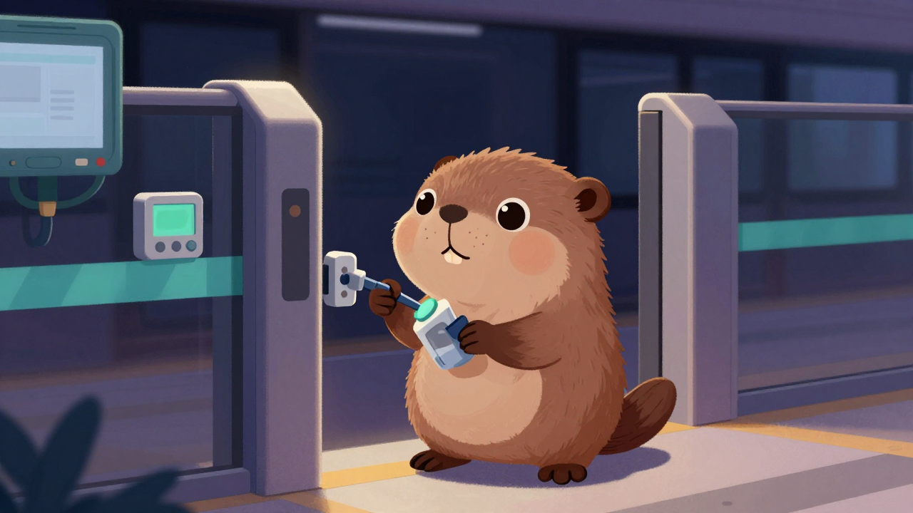 지하철승강장안전문정비원