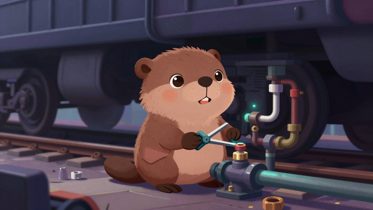 철도차량배관공