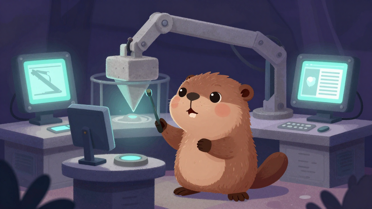 콘크리트플래싱붐조종원