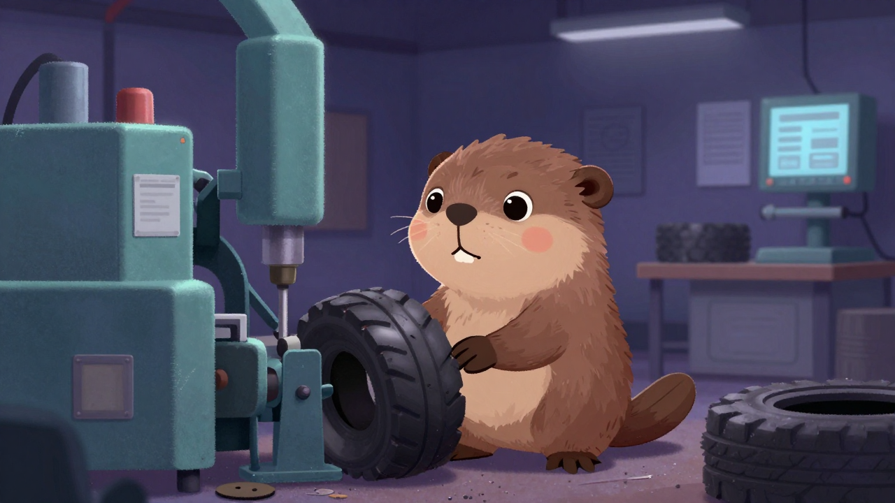 타이어·고무제품생산기계조작원