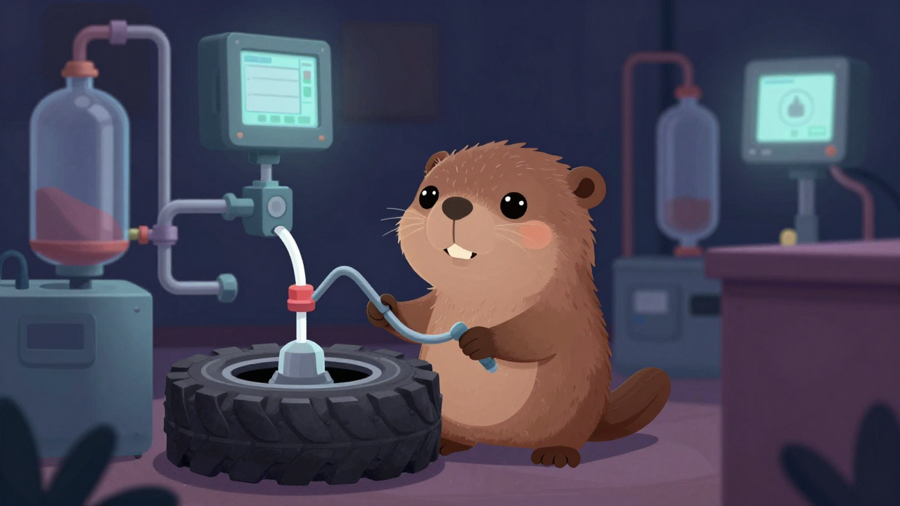 타이어고상중합기조작원