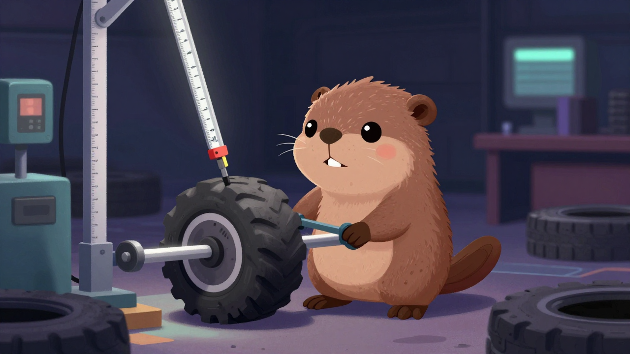 타이어롤재단기운전원