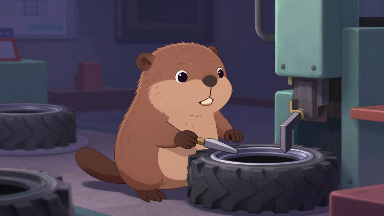 타이어성형기조작원