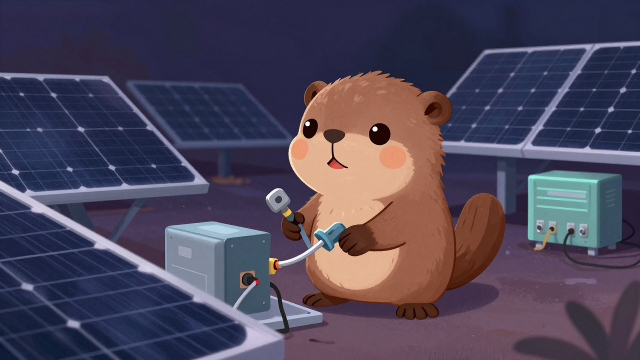 태양광발전시스템설비설치기술자