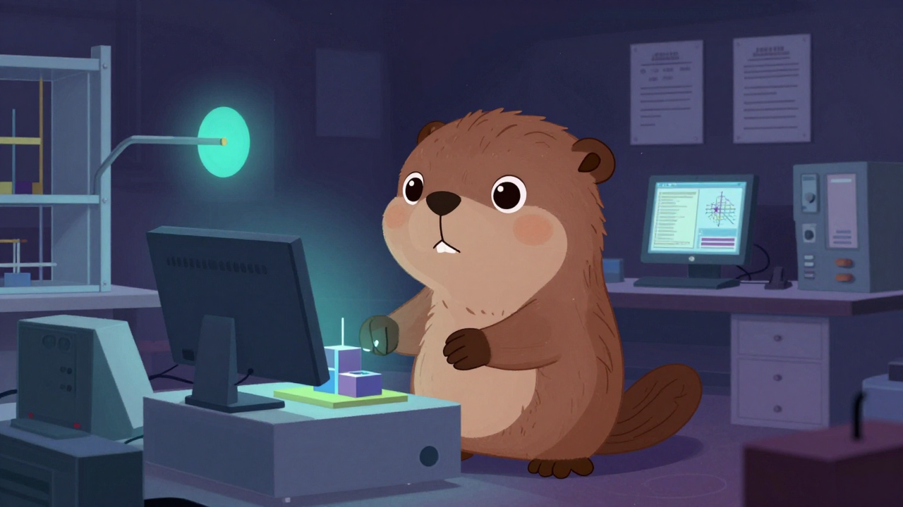 토목구조연구원 직업 종사자가 업무를 수행하는 모습