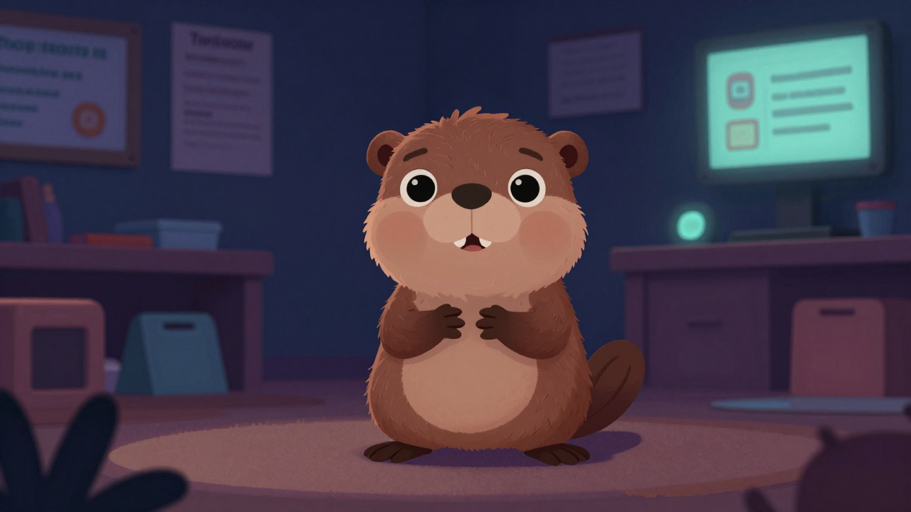 특수학교교사 직업 종사자가 업무를 수행하는 모습