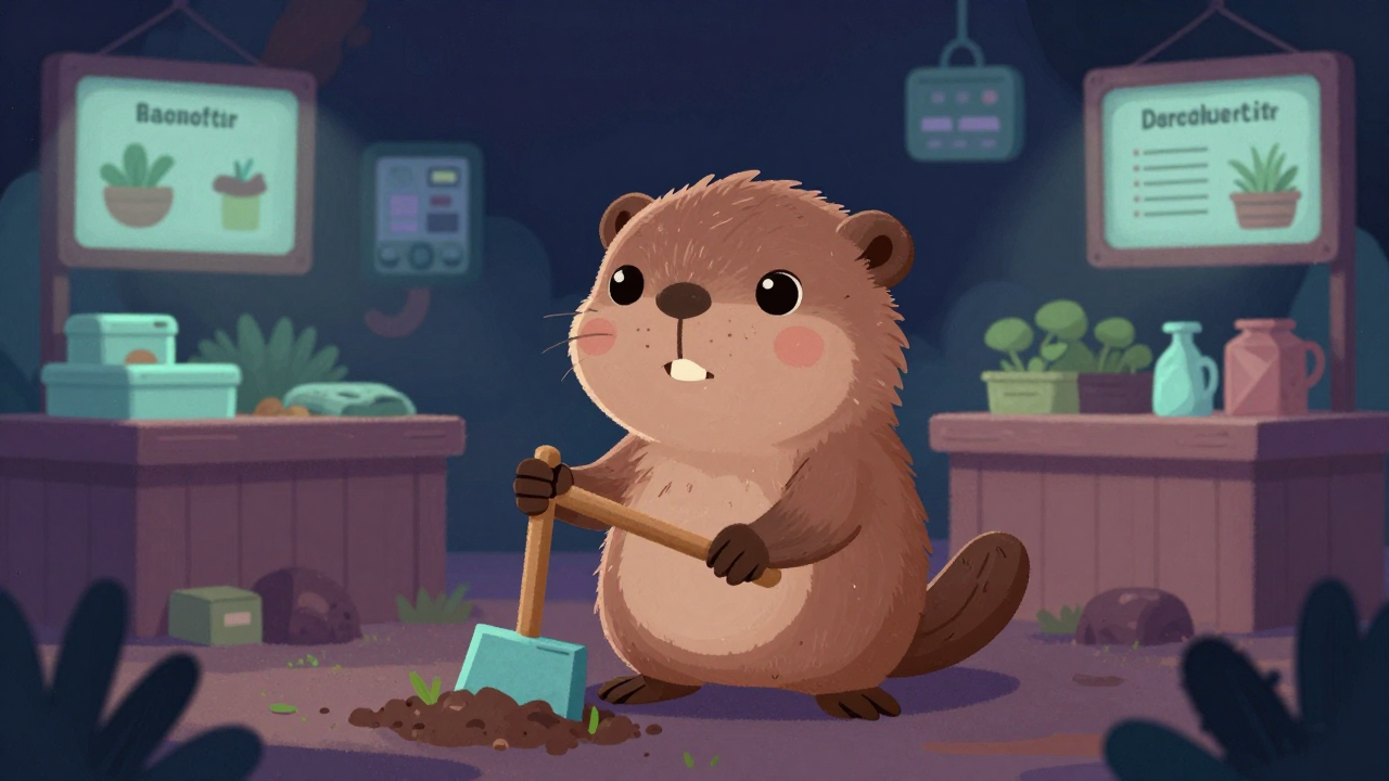 특용작물재배자 직업 종사자가 업무를 수행하는 모습