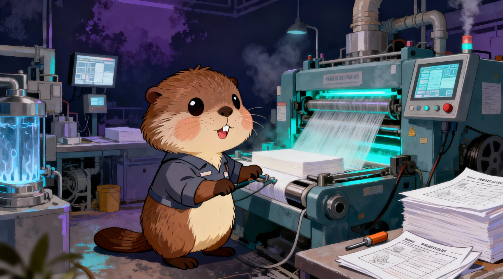 펄프제품성형기조작원