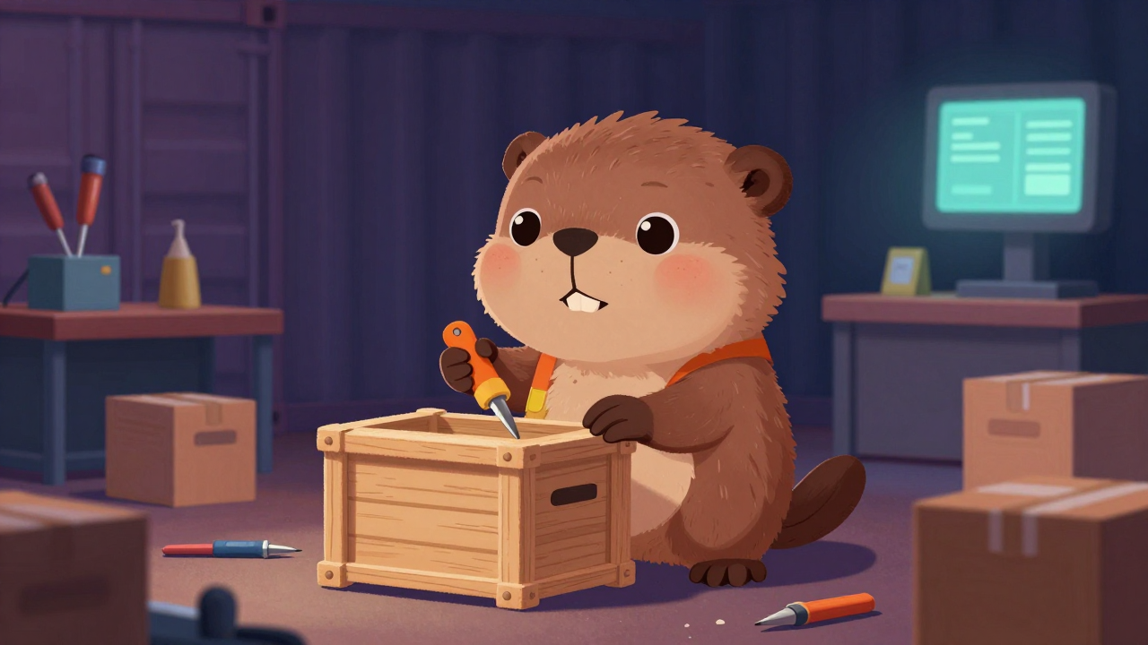 포장용목재상자조립원