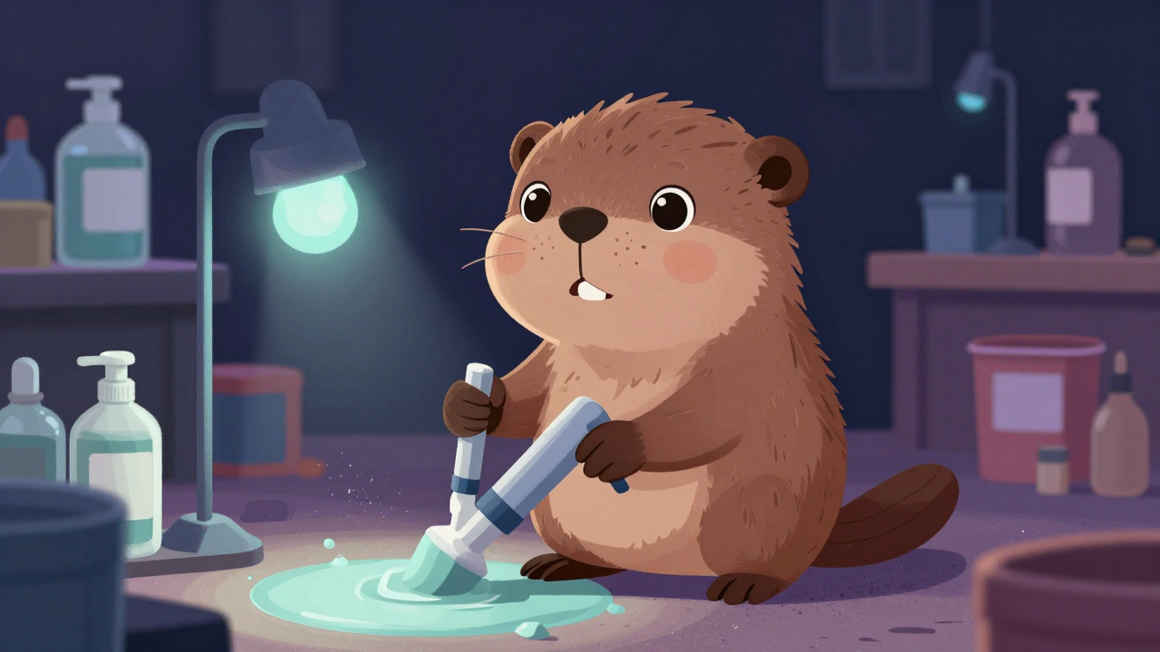 프라이밍원 직업 종사자가 업무를 수행하는 모습