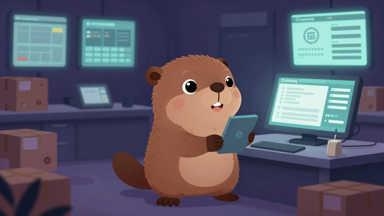 항공화물물류센터운송사무원