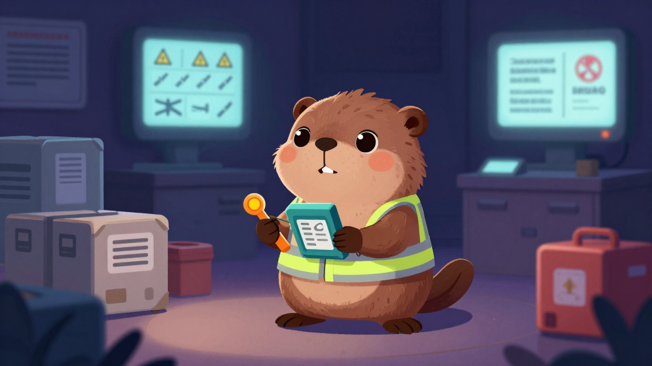 항공화물터미널지상안전관리원