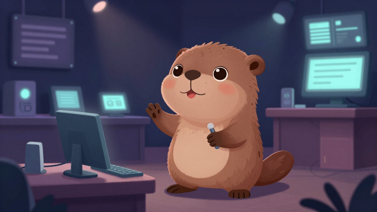 행사연출가 직업 종사자가 업무를 수행하는 모습