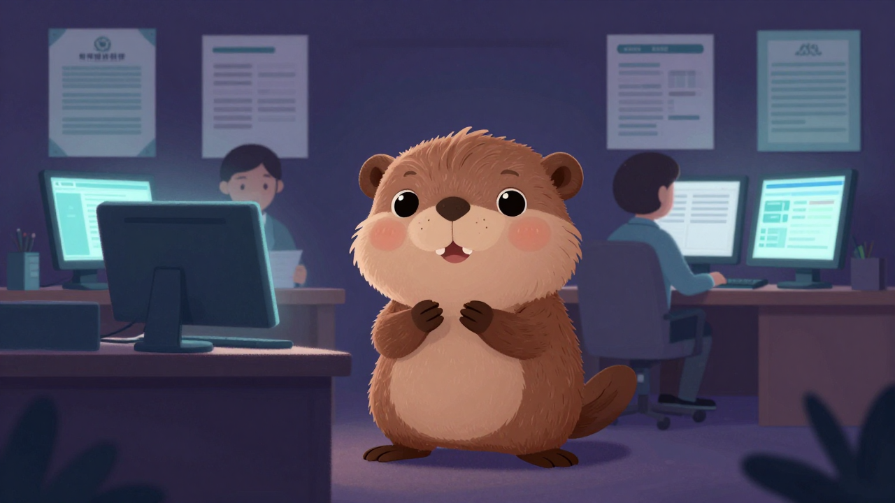 협회사무장 직업 종사자가 업무를 수행하는 모습