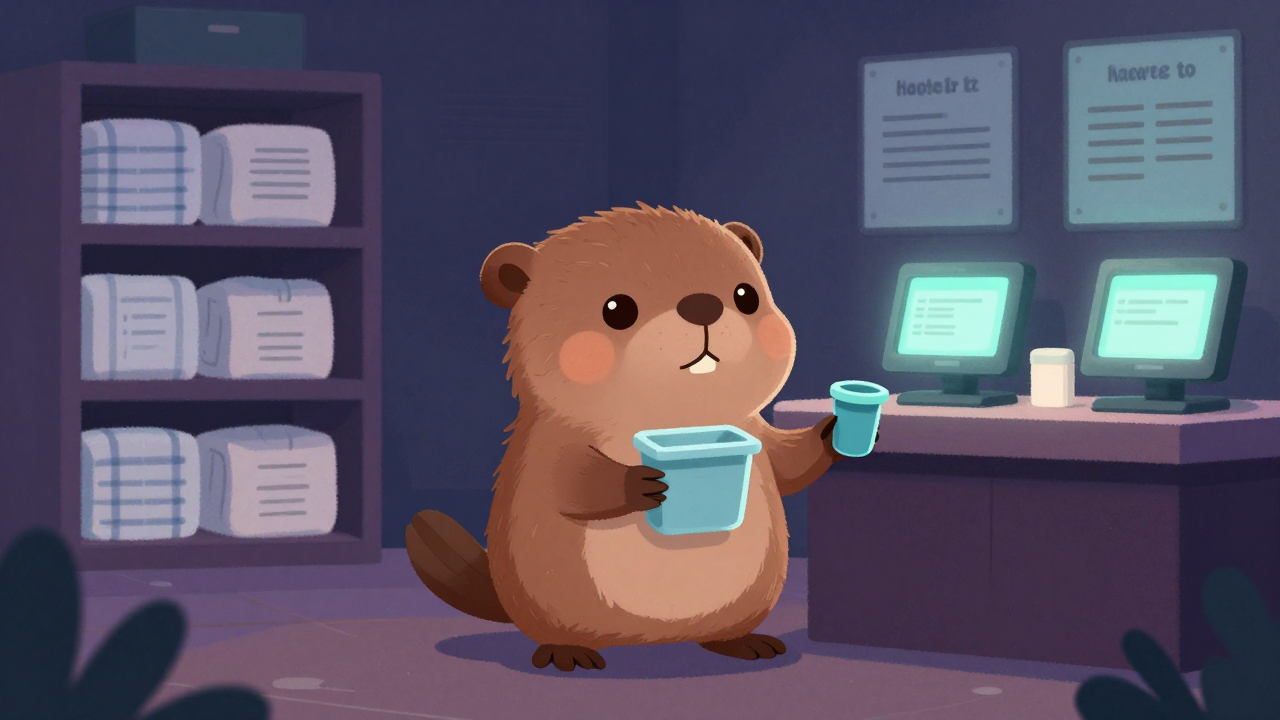 호텔기물담당관리원