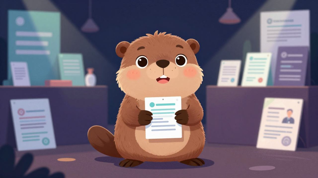 홍보도우미 직업 종사자가 업무를 수행하는 모습