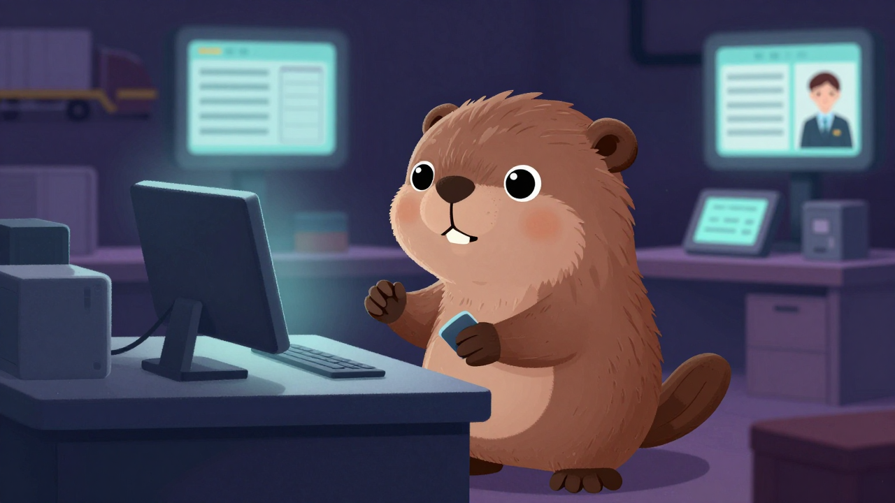 화물트럭터미널관리원