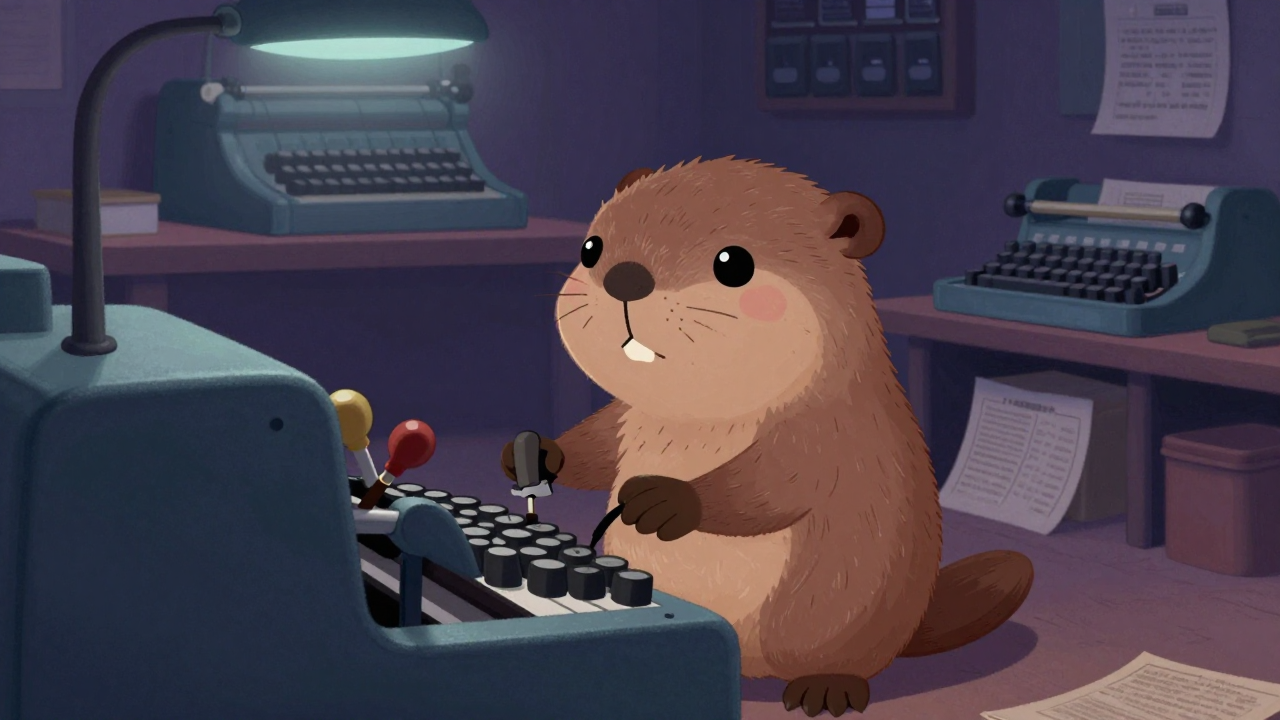 활판인쇄기조작원