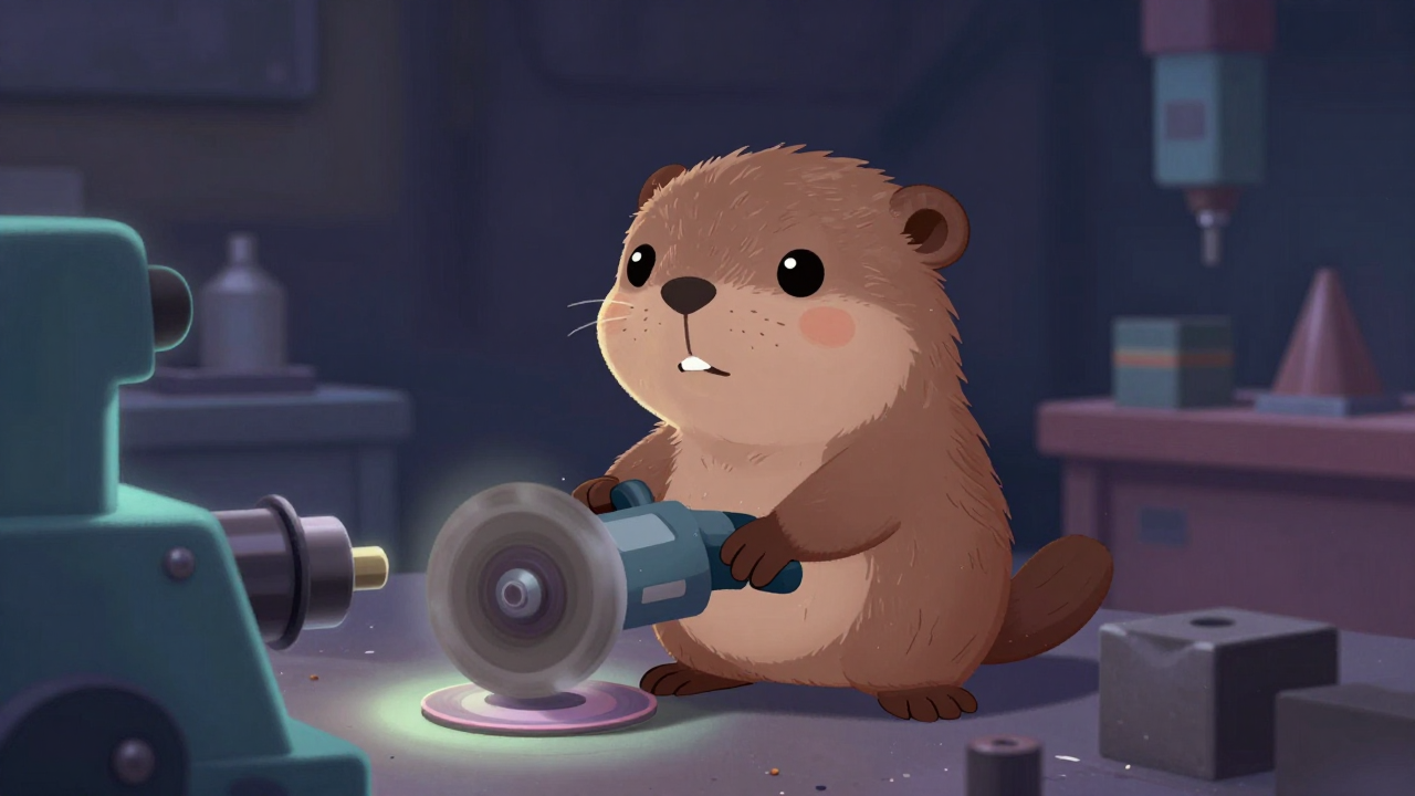 회전연마기조작원