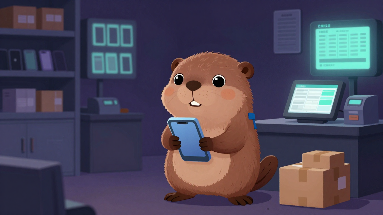 휴대폰출하관리사무원