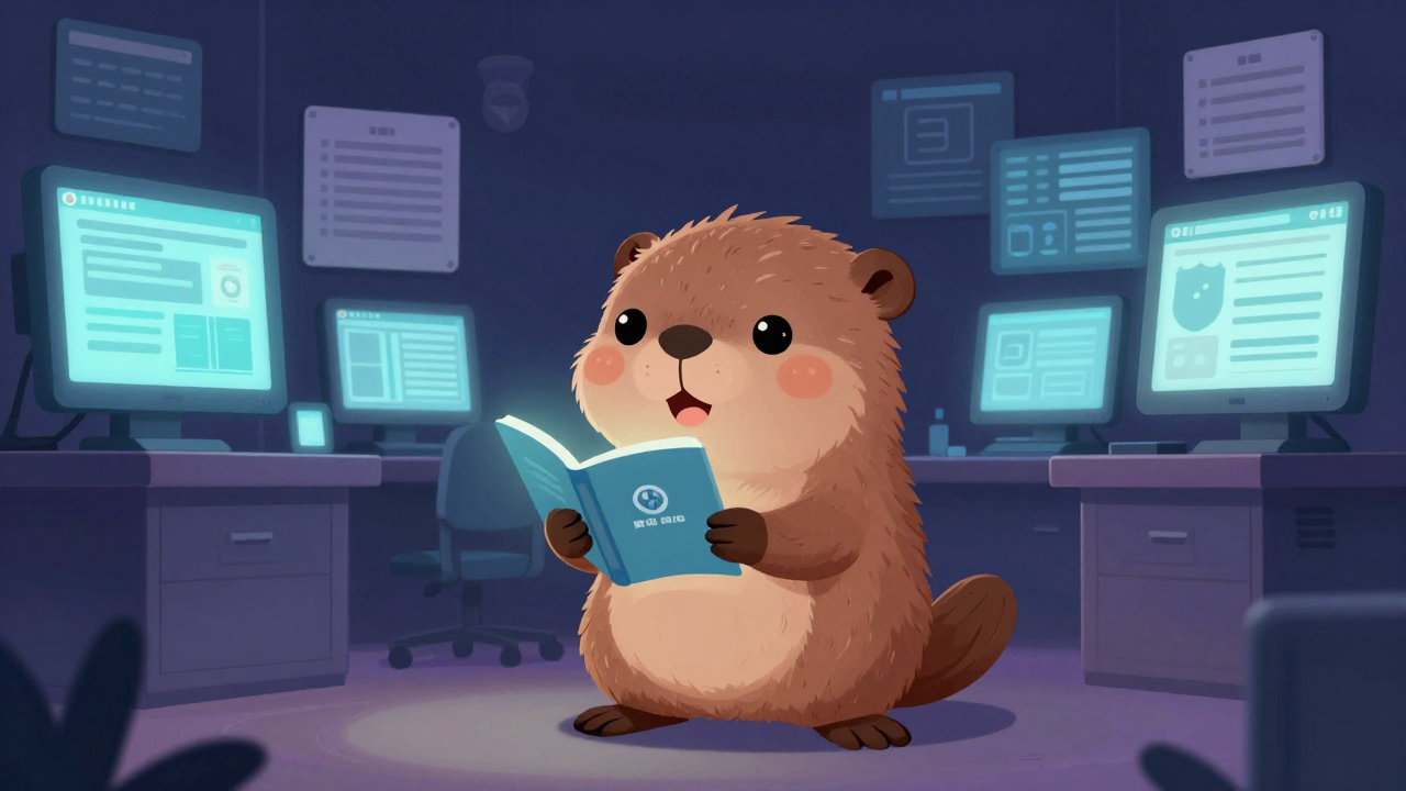 휴대폰특허관리원 직업 종사자가 업무를 수행하는 모습