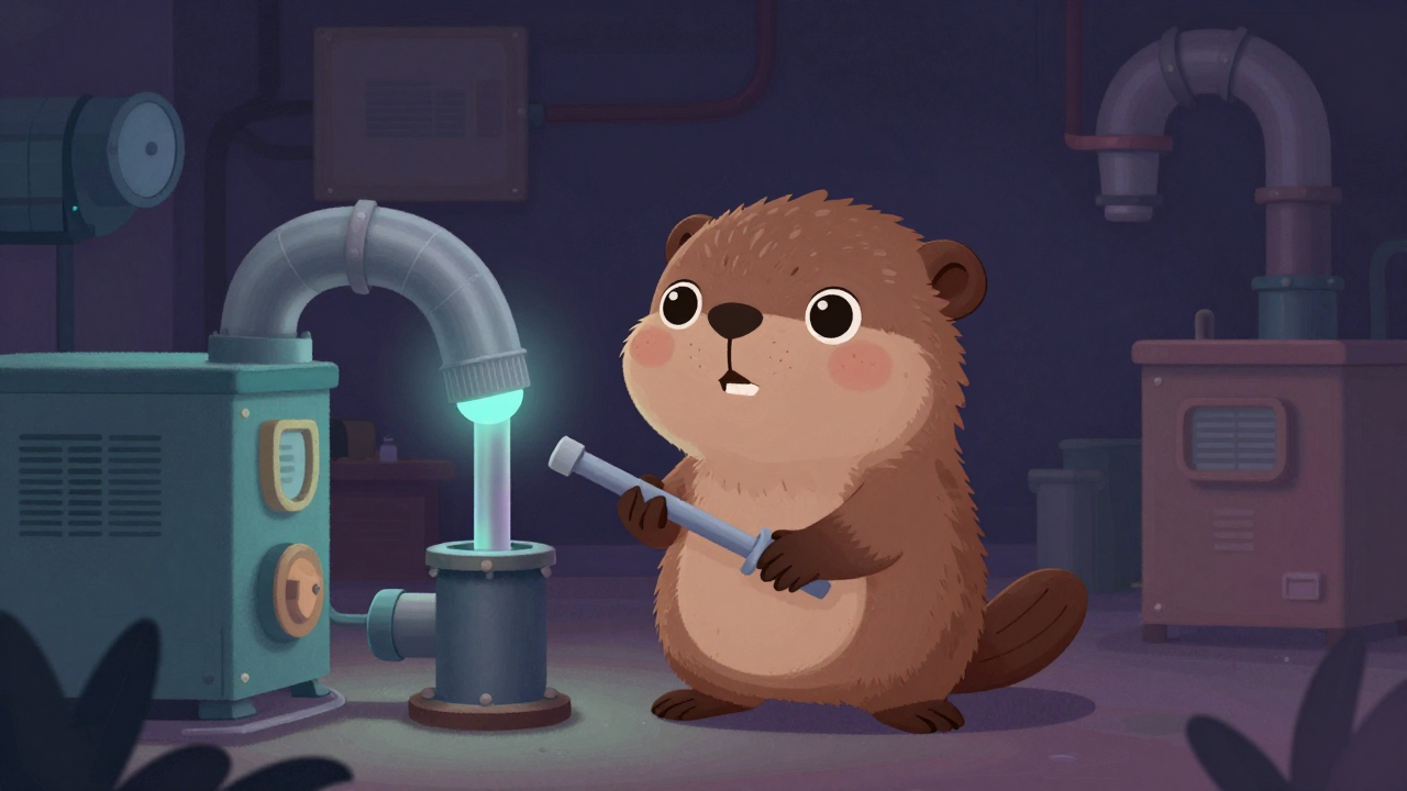 흄관원 직업 종사자가 업무를 수행하는 모습