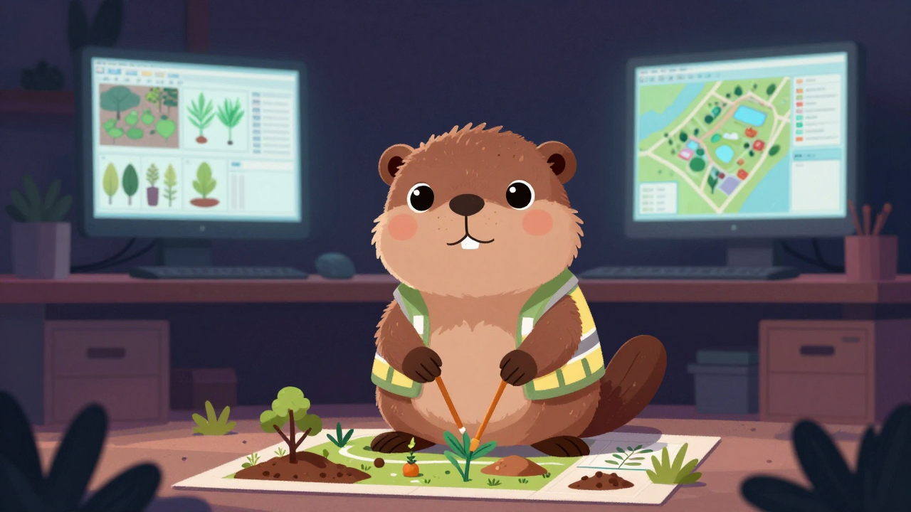 조경과 전공 관련 학습 환경