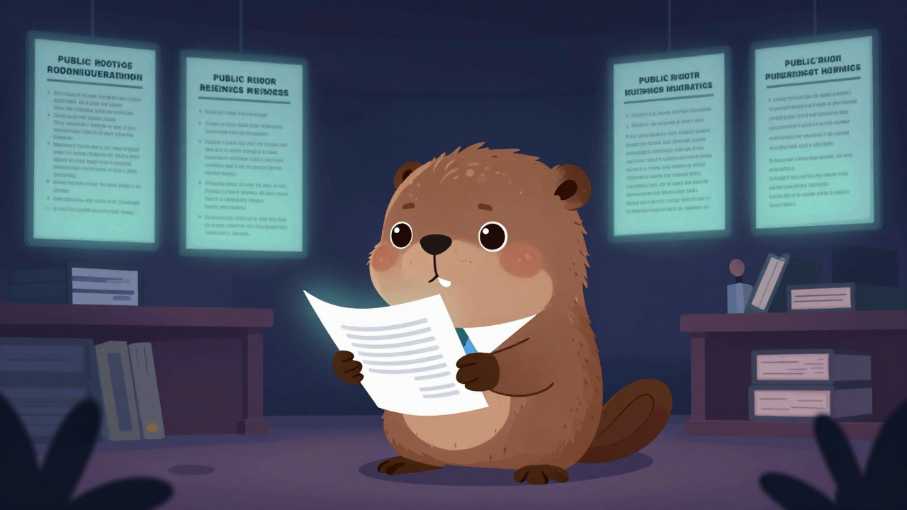 행정학과 전공 관련 학습 환경